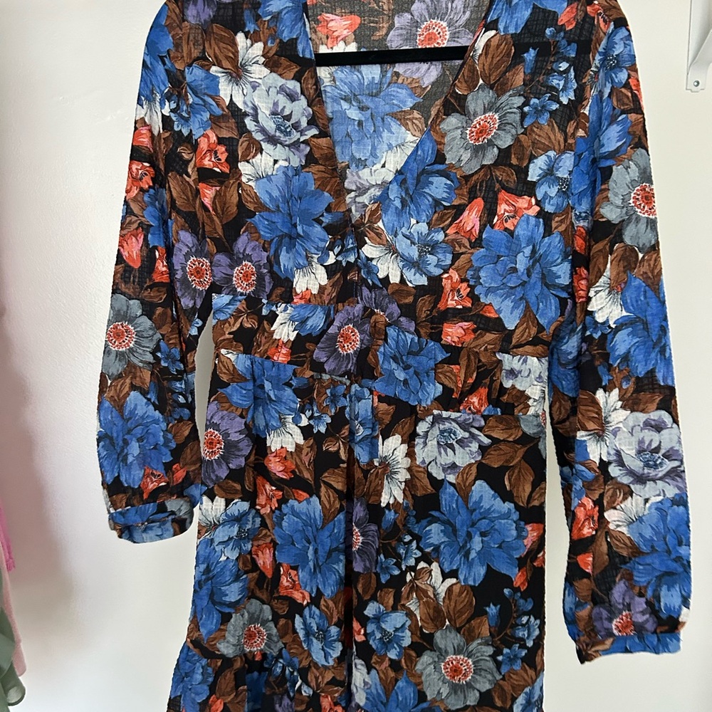 Zara Multicolor Floral Dress